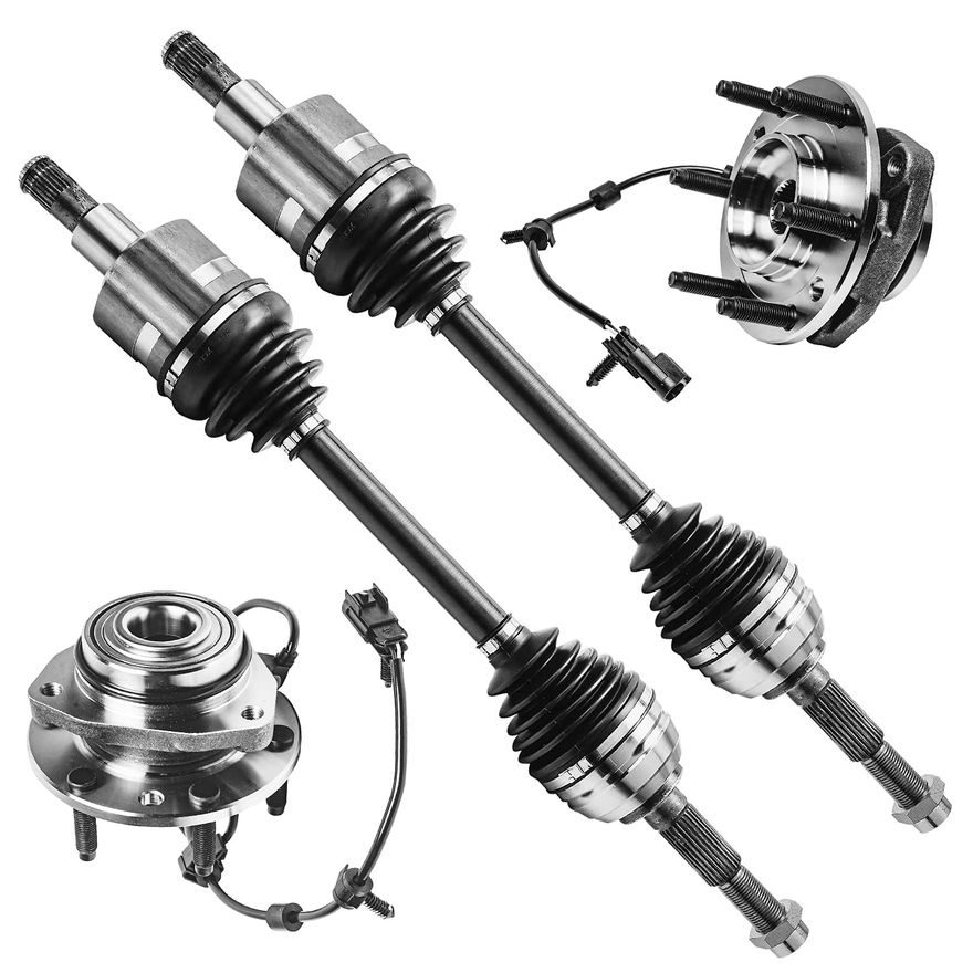 Main Image - Front Wheel Hub Bearings Axles