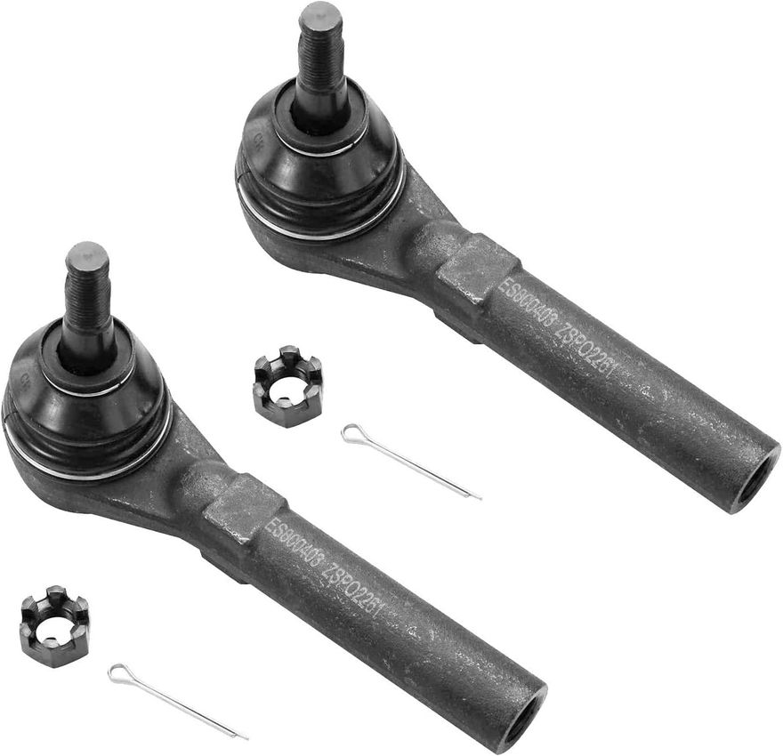 Front Outer Tie Rod - ES800403 x2