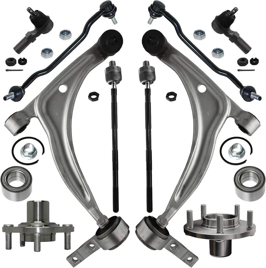 Main Image - Front Control Arms Wheel Hubs