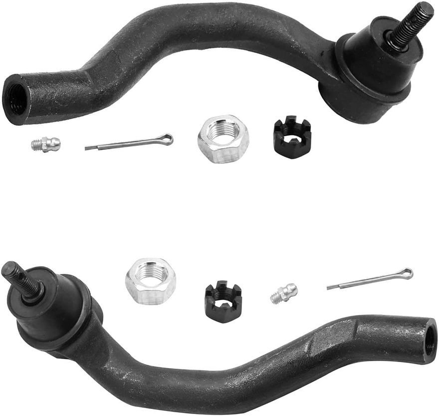 12pc Front Upper Lower Control Arms Tie Rods Sway Bar Links
