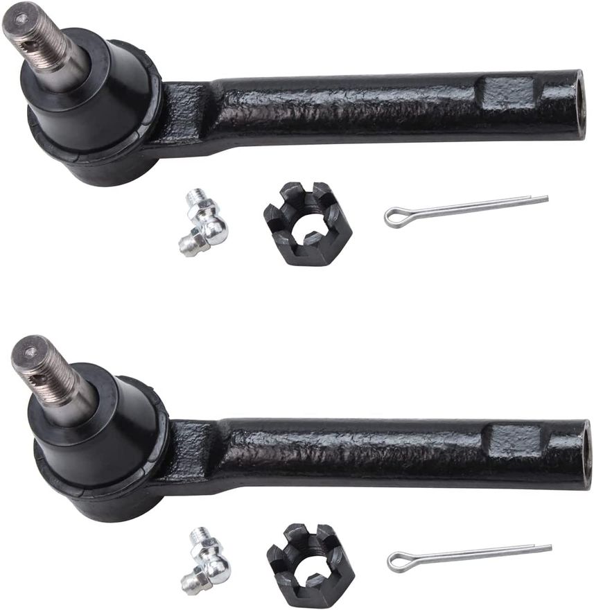 thumbnail image 2 of Detroit Axle 8-Piece Front Suspension Kit For 2004-2009 Nissan Quest – Control Arms, Ball Joints, Tie Rods 2 of 6