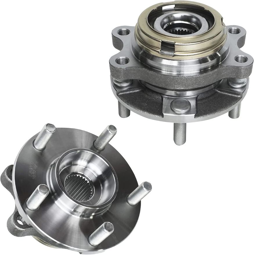 Front Wheel Hub and Bearings - 513310 x2