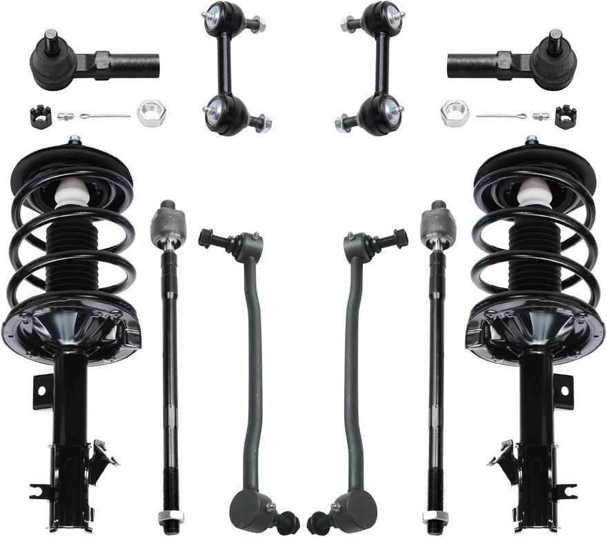 Main Image - Front Rear Struts Sway Bars Kit