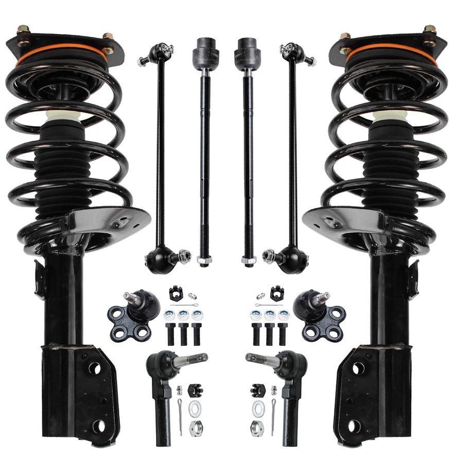 Main Image - Front Struts Sway Bars Tie Rods