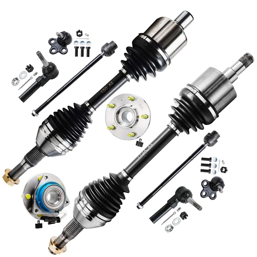 Main Image - Front CV Axles Wheel Hubs Kit