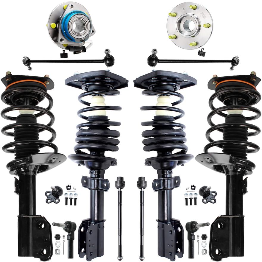 Main Image - Front Rear Struts Wheel Hubs Kit
