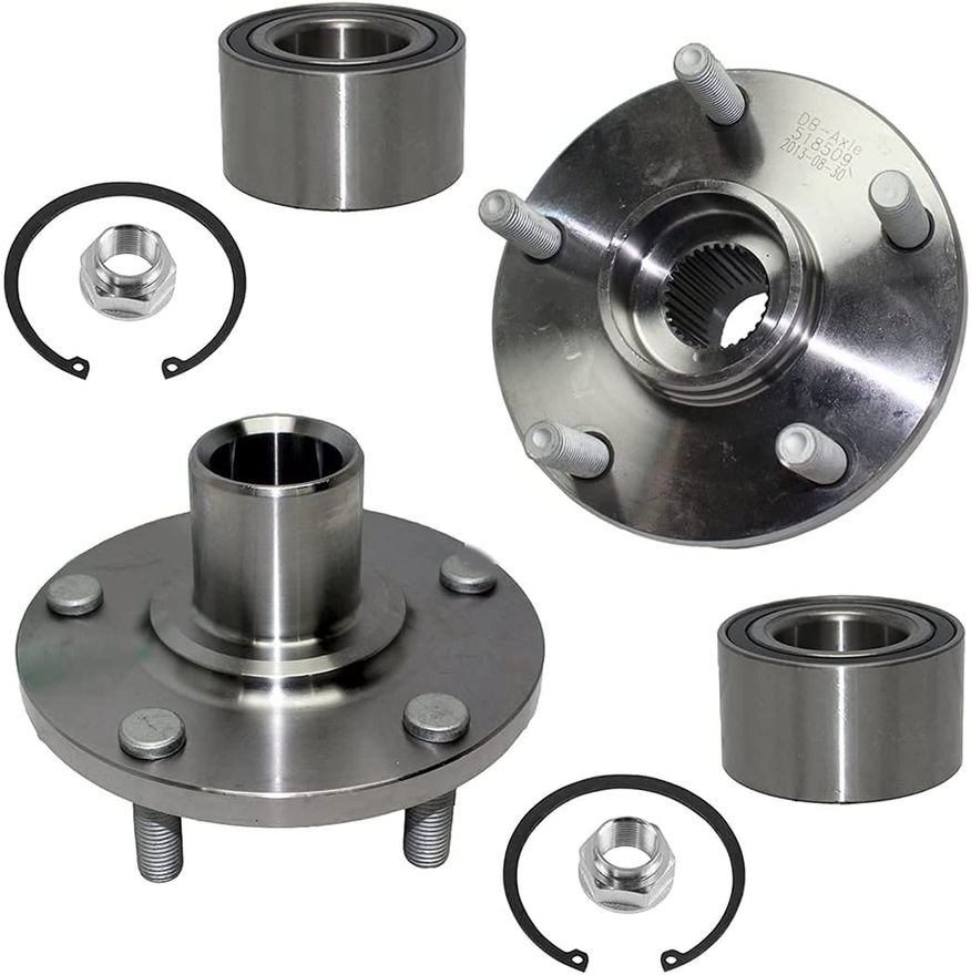 Front Wheel Hub and Bearing - 518509 x2