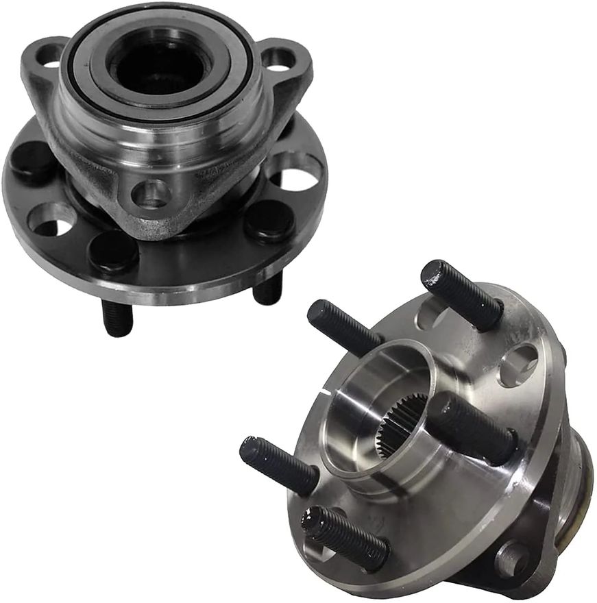 Front Wheel Hub and Bearing - 513017K x2