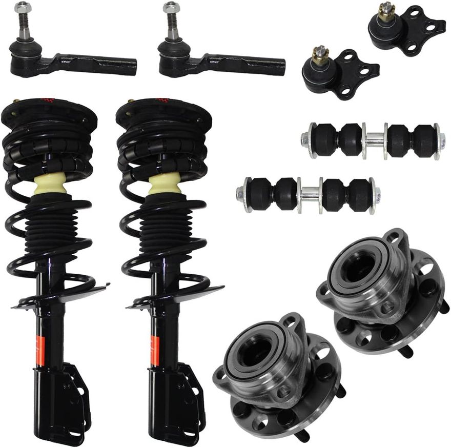Main Image - Front Struts Wheel Hubs Kit