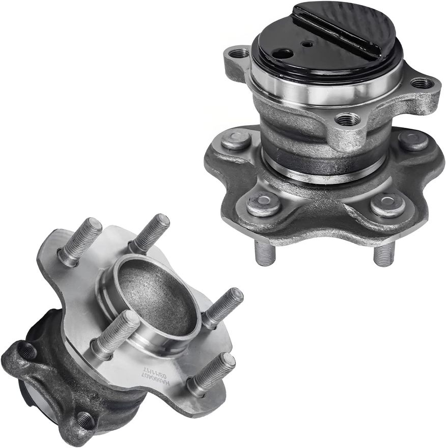 Rear Wheel Hub and Bearing - HA590407 x2