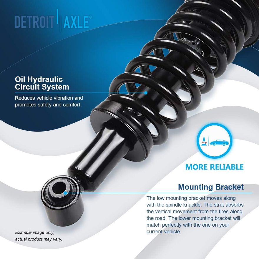 thumbnail image 2 of Rear Strut With Spring & Outer Tie Rod Set For Ford Explorer & Mercury Mountaineer 2002-2005 2 of 3