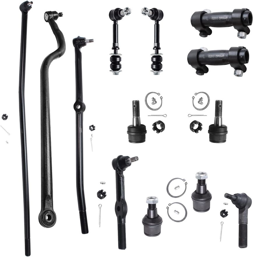 Main Image - Front Inner Outer Tie Rods Kit