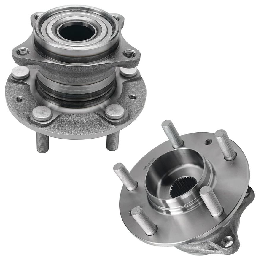 Rear Wheel Hub and Bearing - 512350 x2