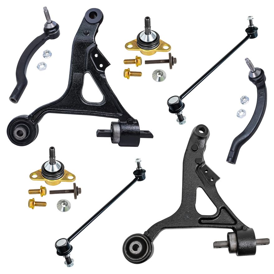 Main Image - Front Control Arms Tie Rods Kit