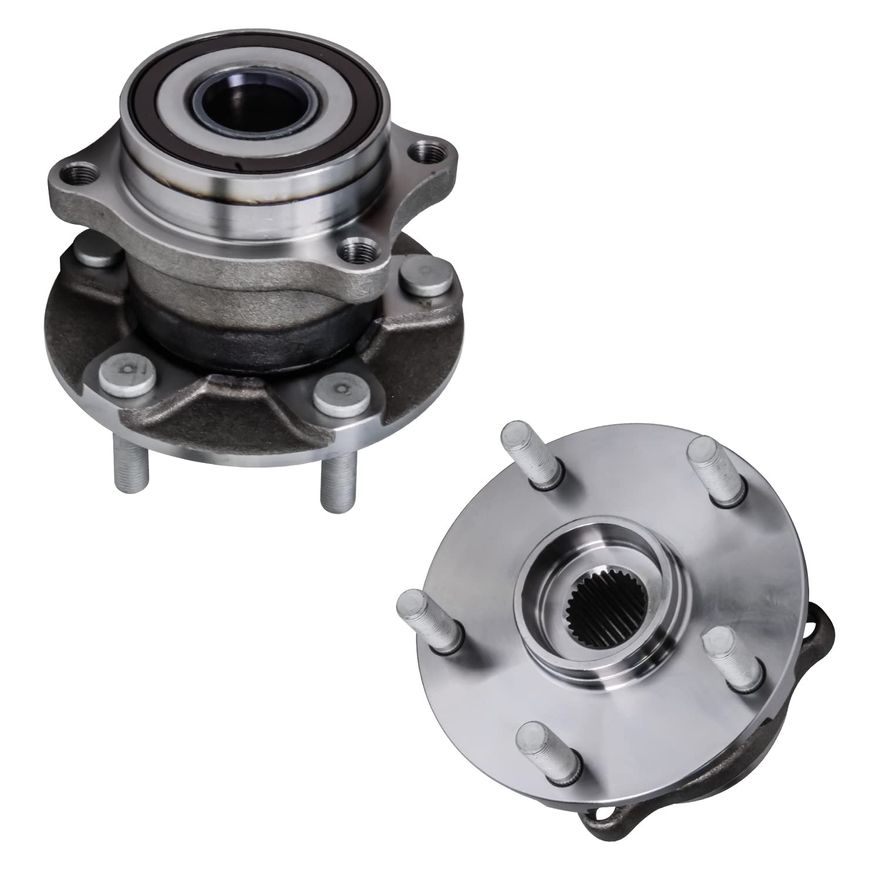 Rear Wheel Hub and Bearing - 512402 x2