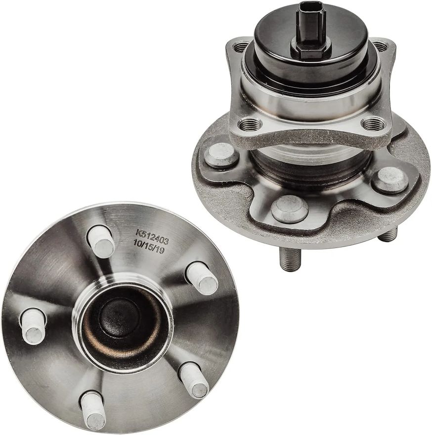 Rear Wheel Hub and Bearing - 512403 x2