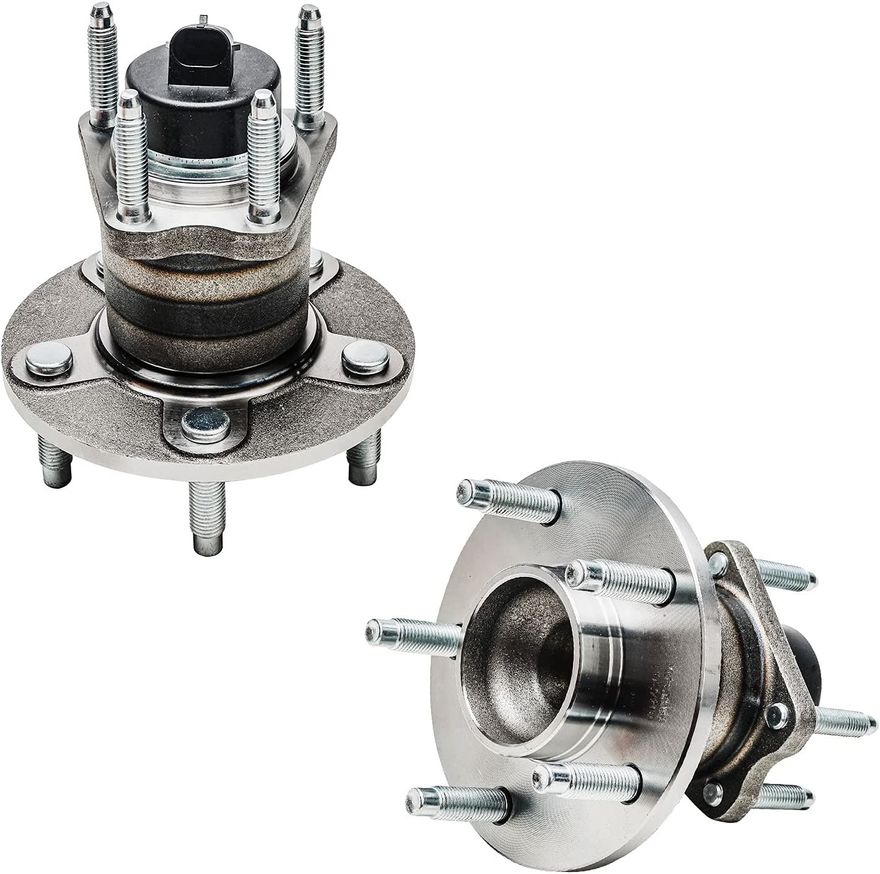 Rear Wheel Hub and Bearing - 512250 x2