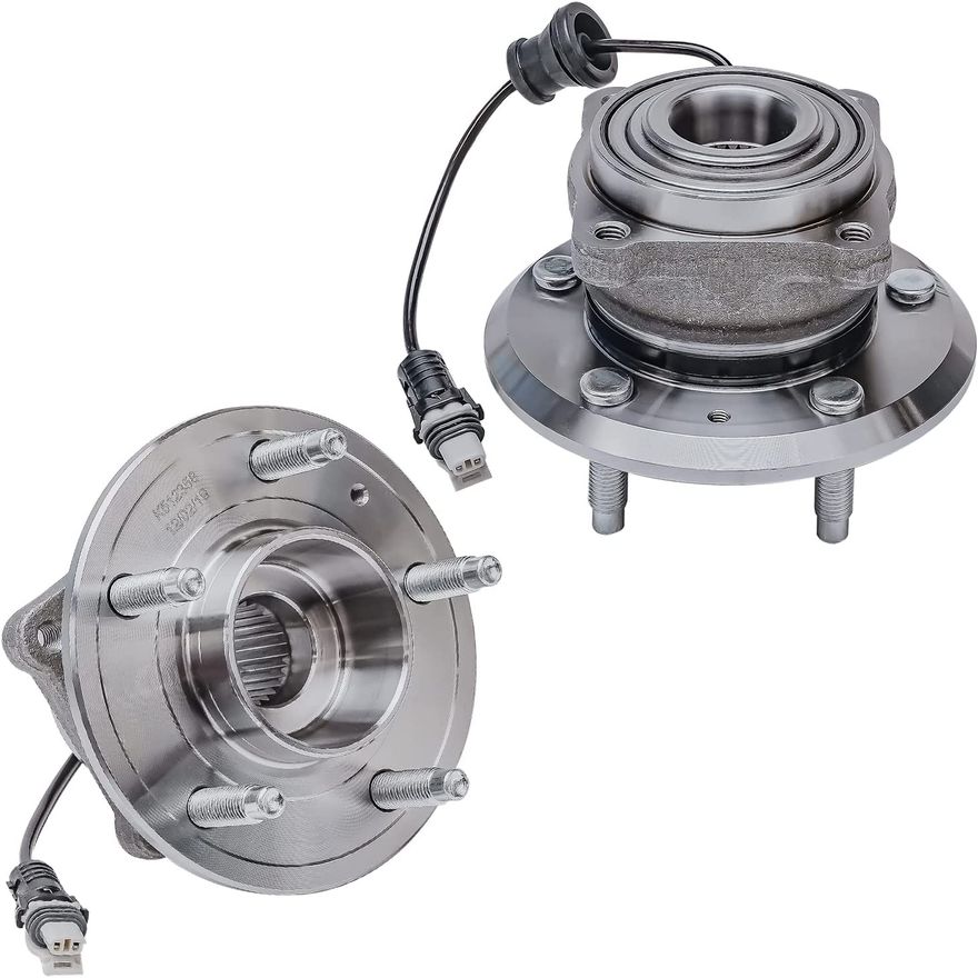 Rear Wheel Hub Bearing - 512358 x2