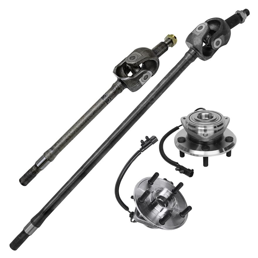 Main Image - Front CV Axles Wheel Hubs