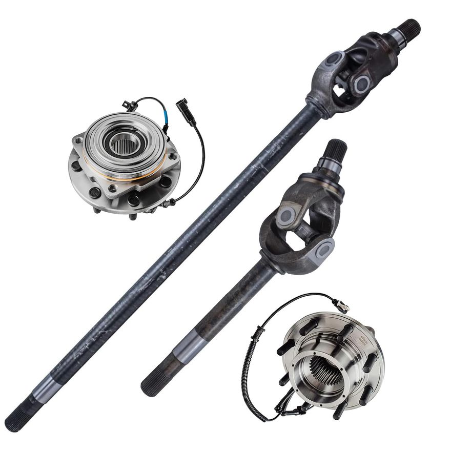Main Image - Front CV Axles Wheel Hubs