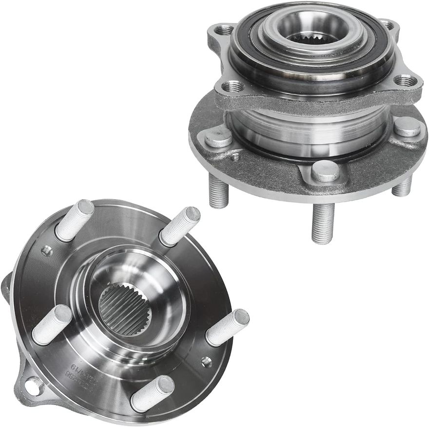 Rear Wheel Hub and Bearing - 513266R x2