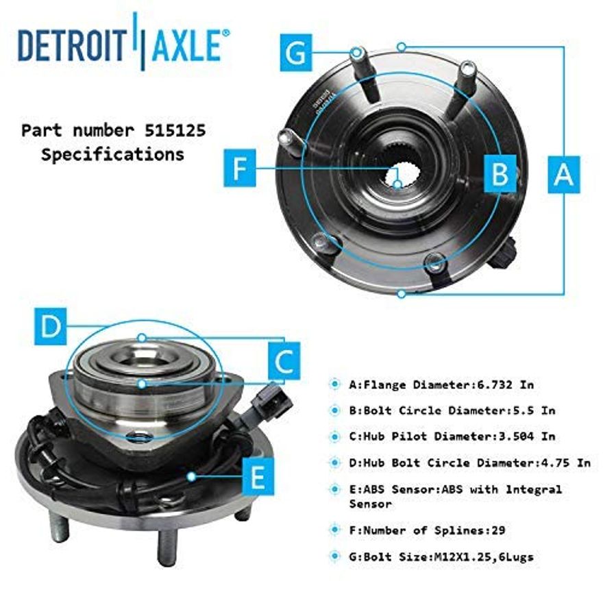 Front Hub Details