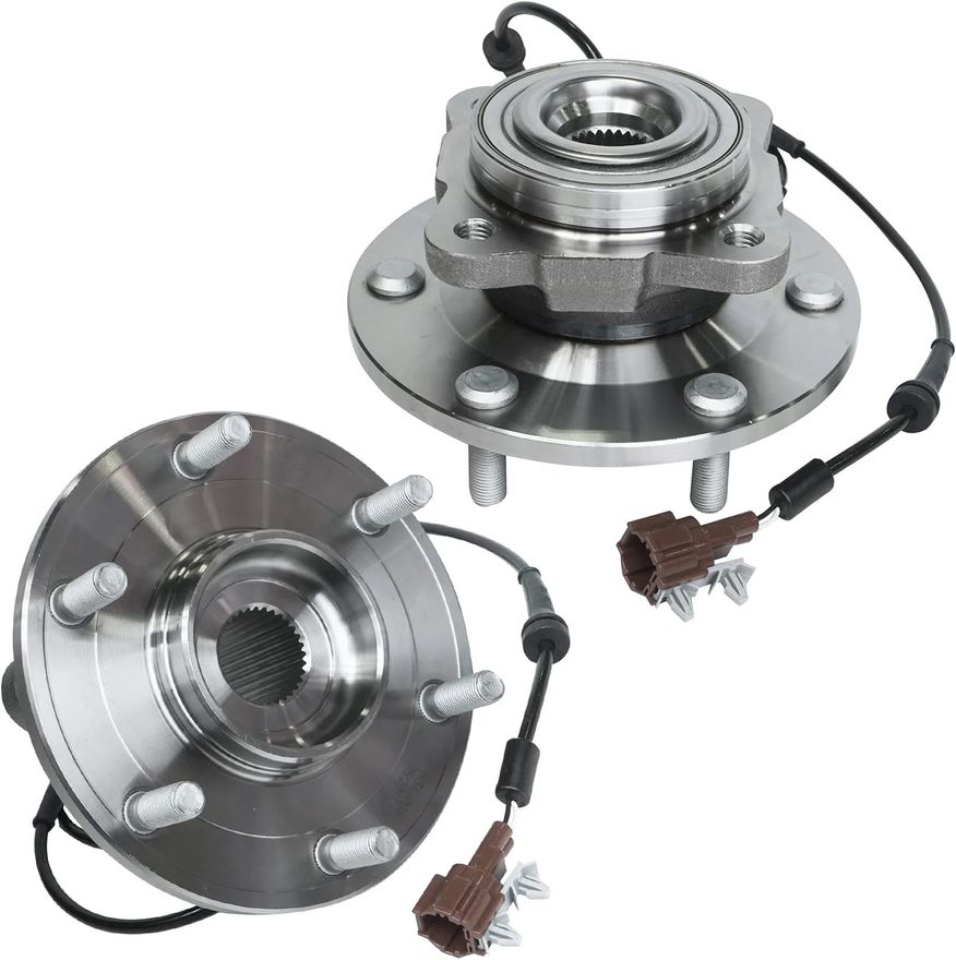 Rear Wheel Hub and Bearing - 541004 x2