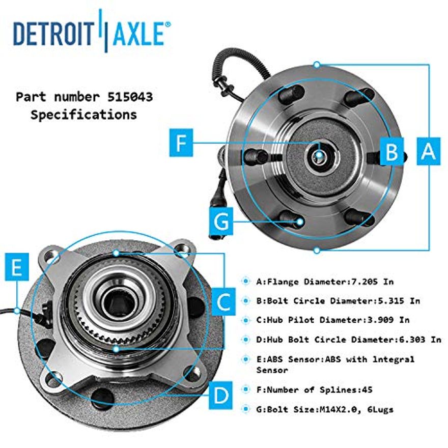 Front Hub Details