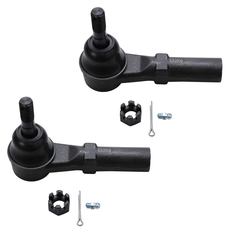 Front Outer Tie Rod End - ES3609 x2