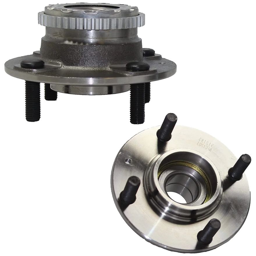 Rear Wheel Hub and Bearing - 512195 x2