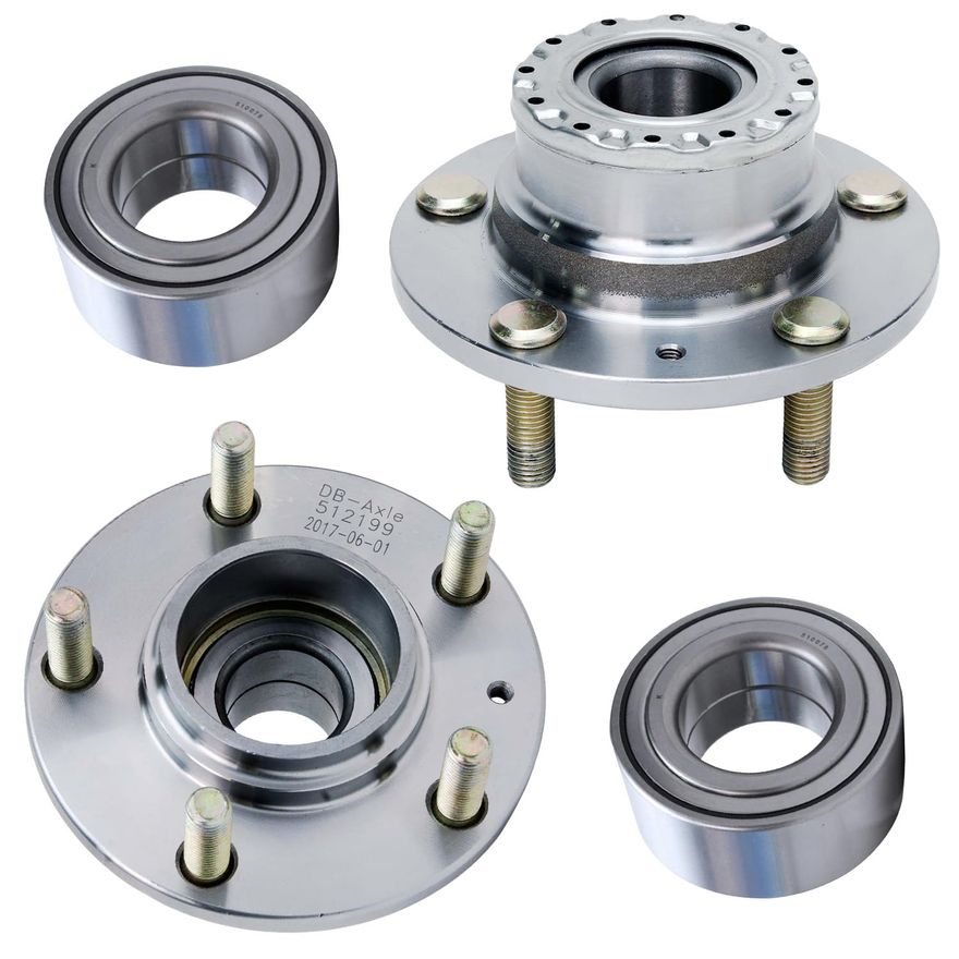 Main Image - Rear Wheel Hub and Bearings