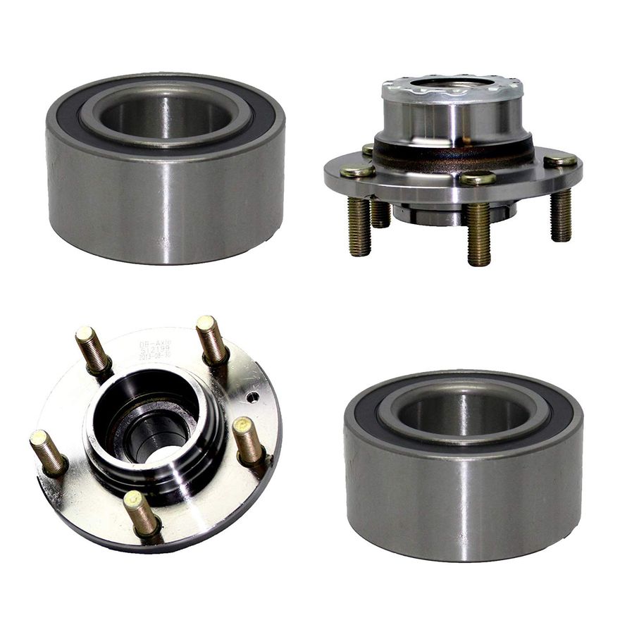 Main Image - Rear Wheel Hub and Bearings