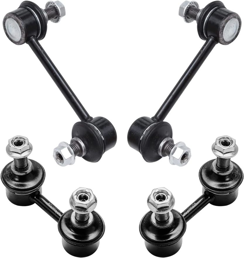 4pc Front & Rear Sway Bar Links Suspension Kit