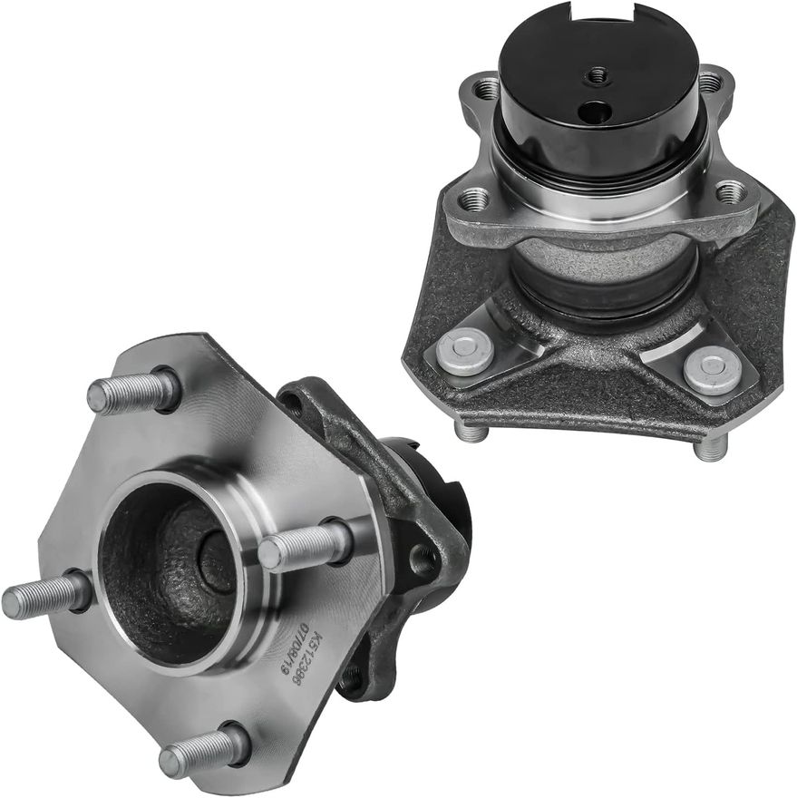 Rear Wheel Hub and Bearing - 512386 x2