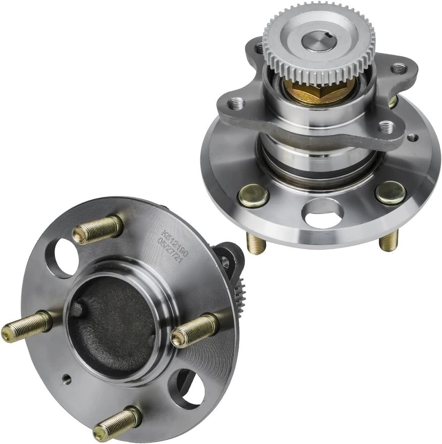 Rear Wheel Hub and Bearings - 512190 x2