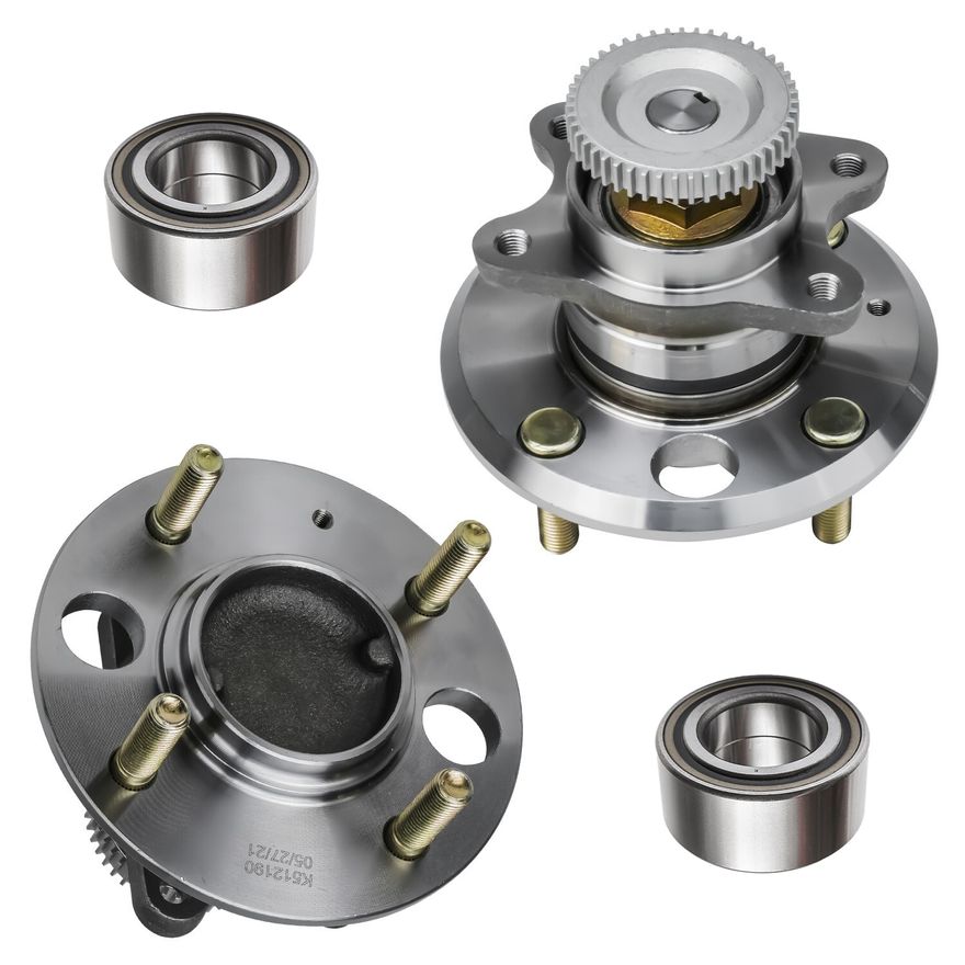 Main Image - Front Rear Wheel Hubs & Bearings