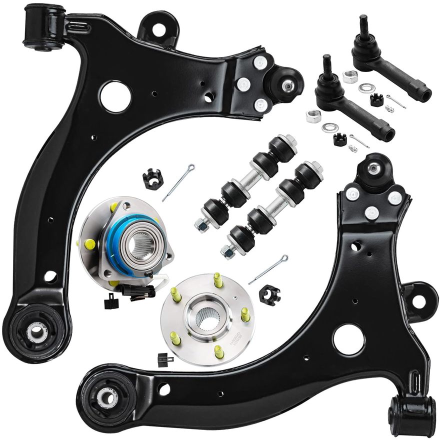 Main Image - Front Control Arms Wheel Hubs