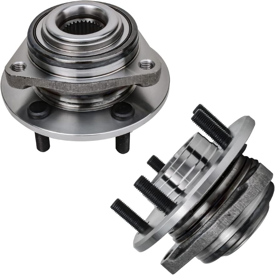 Front Wheel Hub and Bearing - 513089 x2