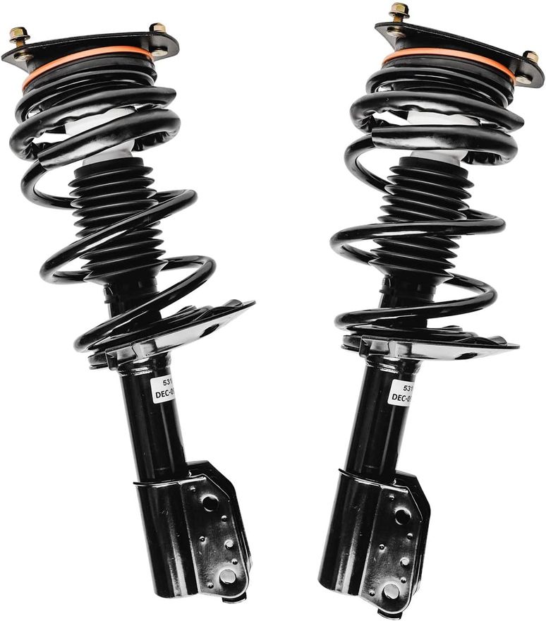 Front Struts w/Coil Spring - 171661 x2