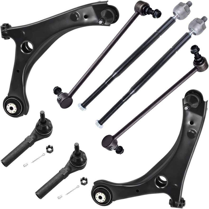 Main Image - Front Control Arms Tie Rods Kit