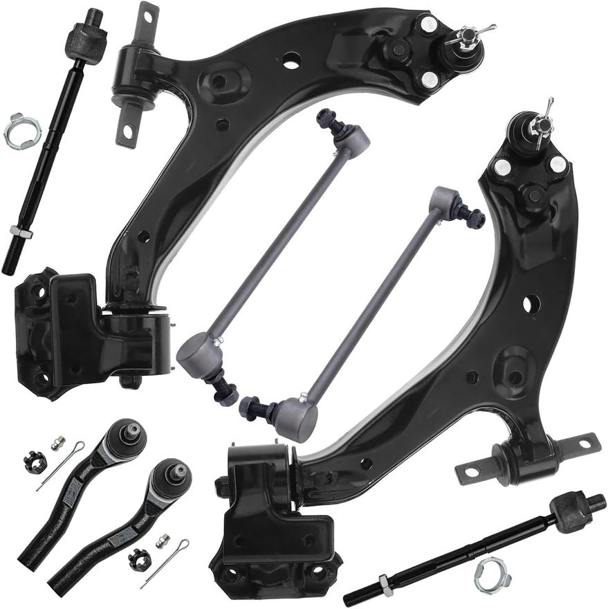 14pc Suspension Kit Dodge Ram 2500 3500 94-99 – Pitman, Idler, Tie Rod Ends – PartsW PW4735