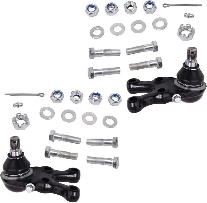 thumbnail image 2 of 8-Piece Front Suspension Kit: Ball Joints & Tie Rods For Mitsubishi Montero 4WD (1992-2000) 2 of 6