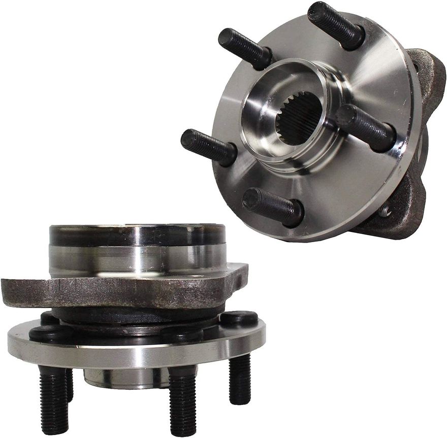 Front Wheel Hub and Bearing - 513122 x2