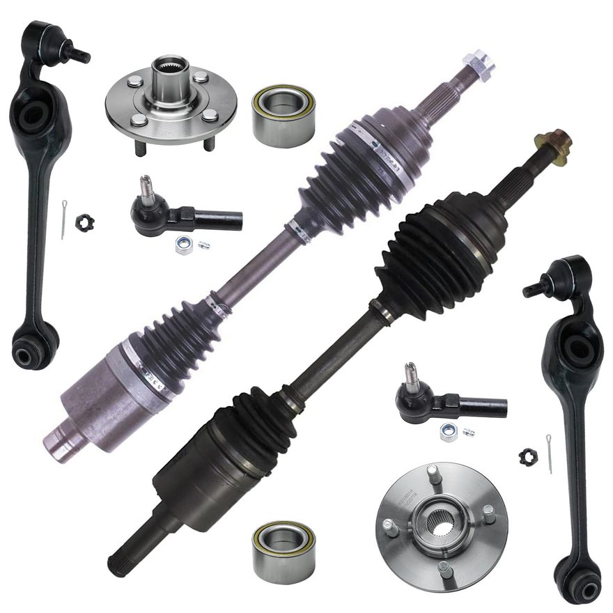 Main Image - Front CV Axles Wheel Hubs Kit