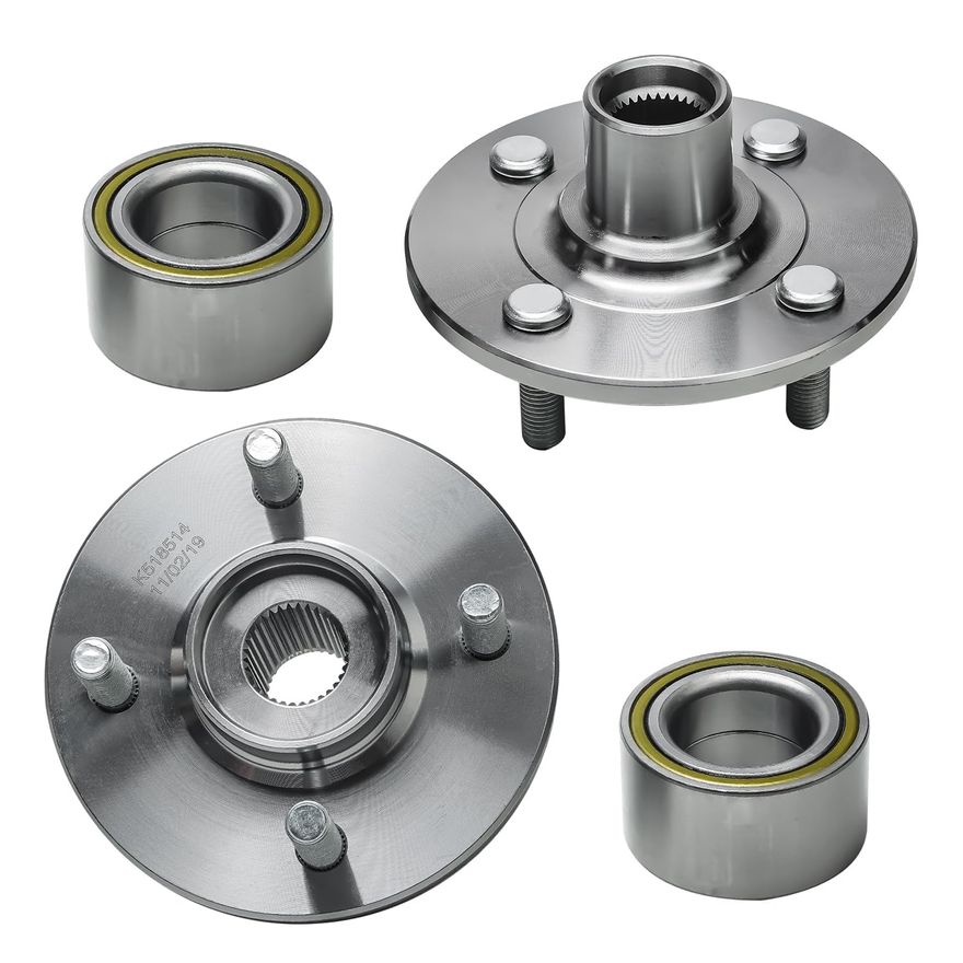 Front Wheel Hub and Bearing - 518514 x2