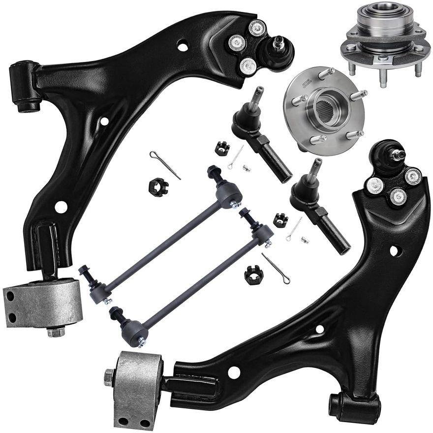 Main Image - Front Control Arms Wheel Hubs