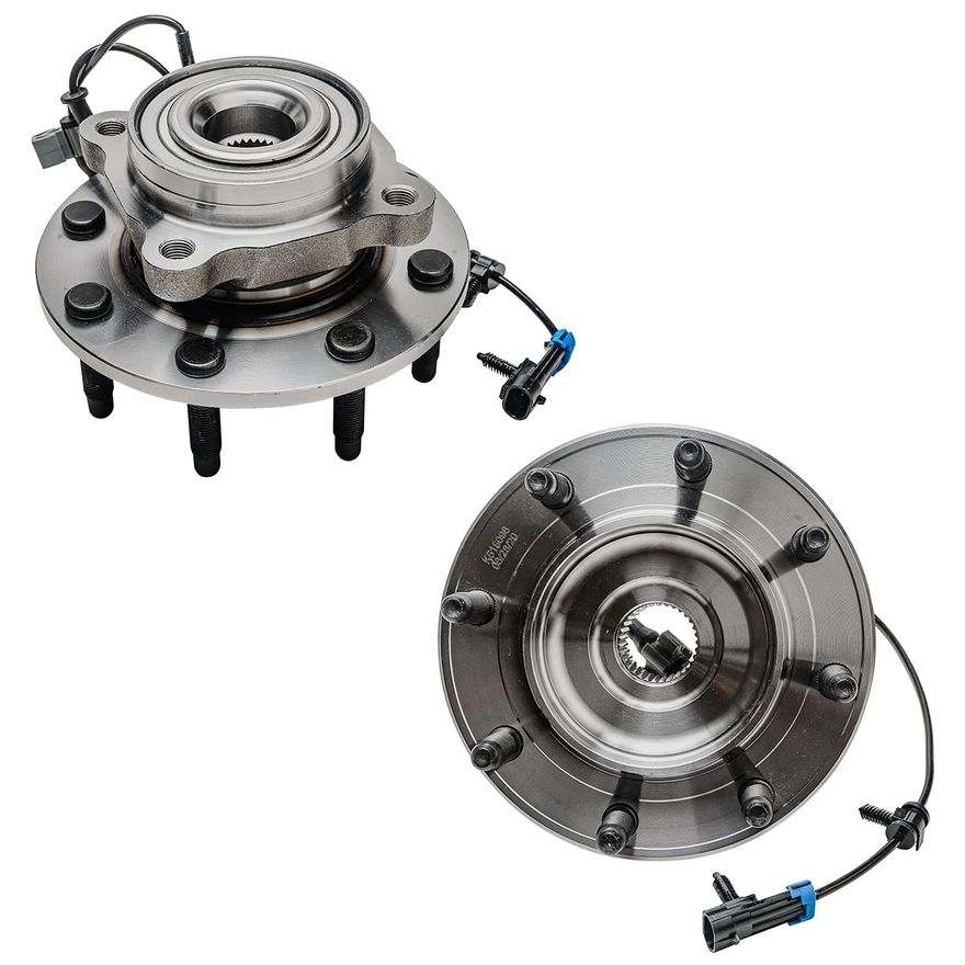 Front Wheel Hub Bearings - 515098 x2