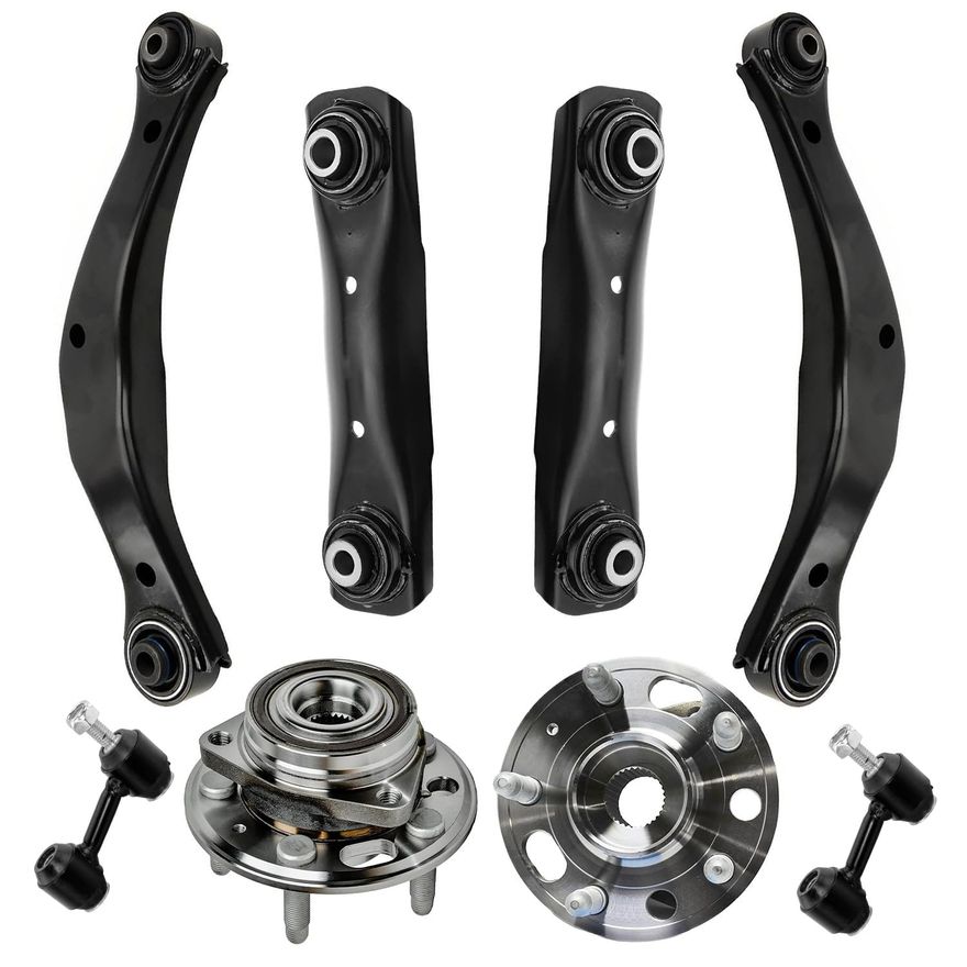 Main Image - Rear Control Arms Wheel Hubs