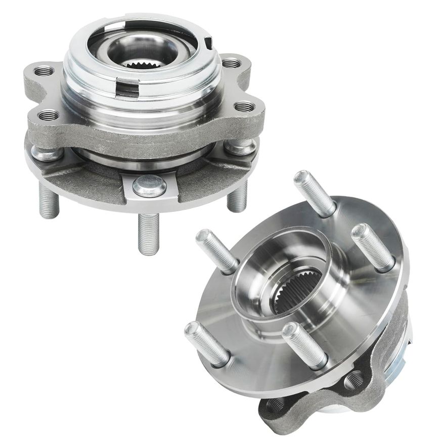 Front Wheel Hub and Bearings - 513296 x2