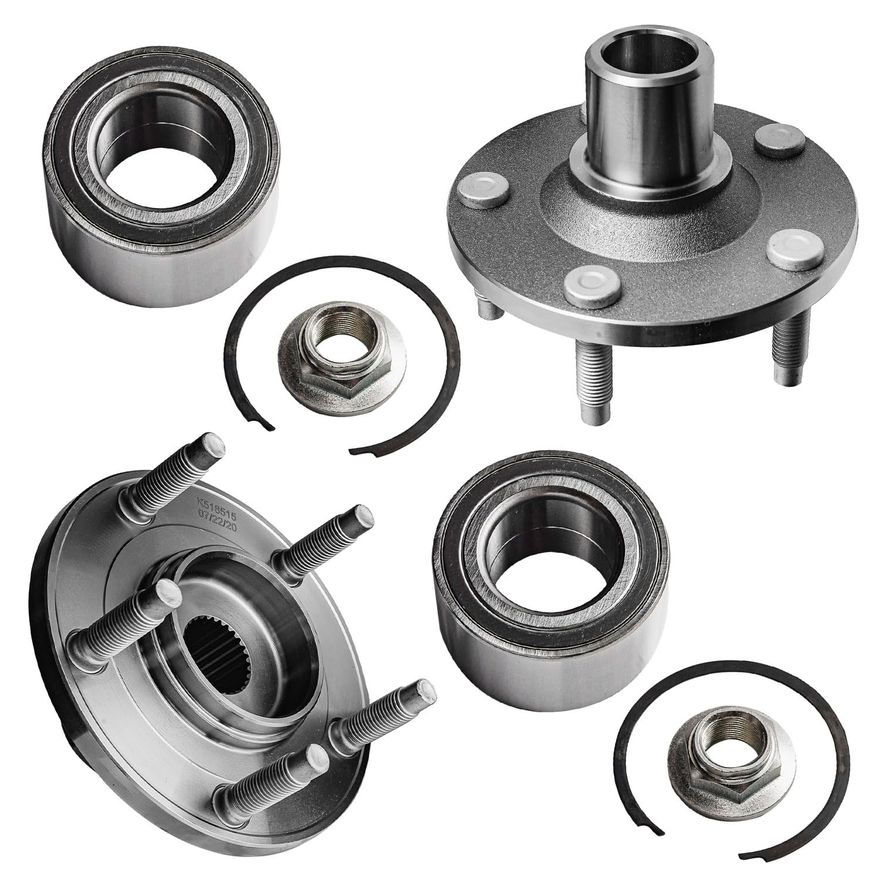 Front Wheel Hub and Bearing - 518515 x2